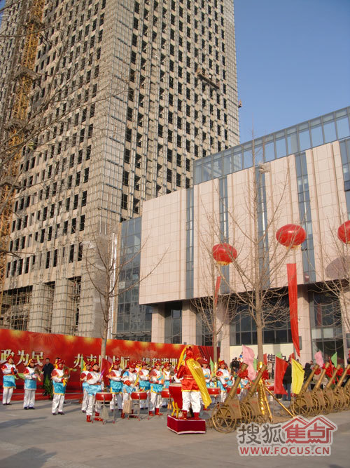 德馨大厦即墨市市民大厅揭拍仪式正式开启