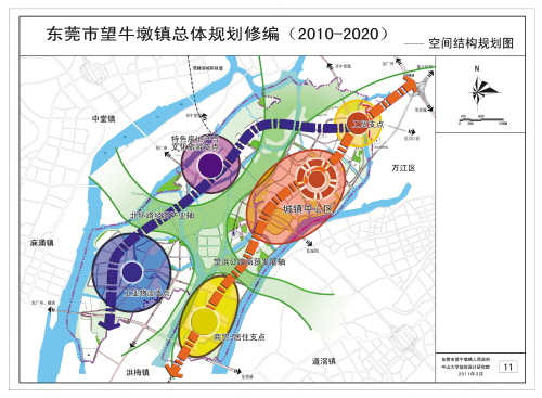 《望牛墩镇总体规划修编(2010-2020年)》(以下简称《规划修编》)