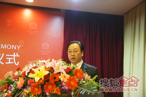 经区管委会副主任张天泉