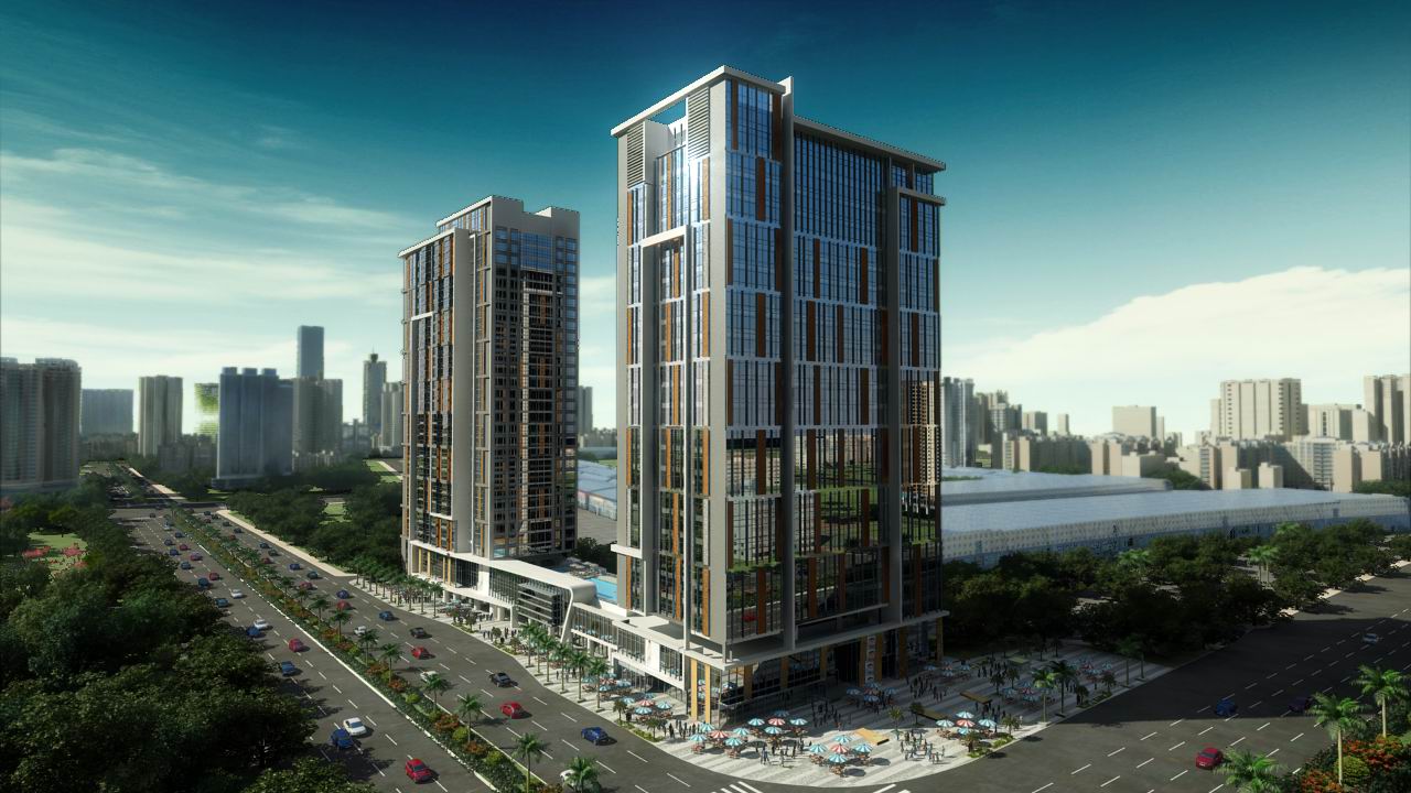 珠江新城解渴之作 富力盈盛广场6月中旬正式发售