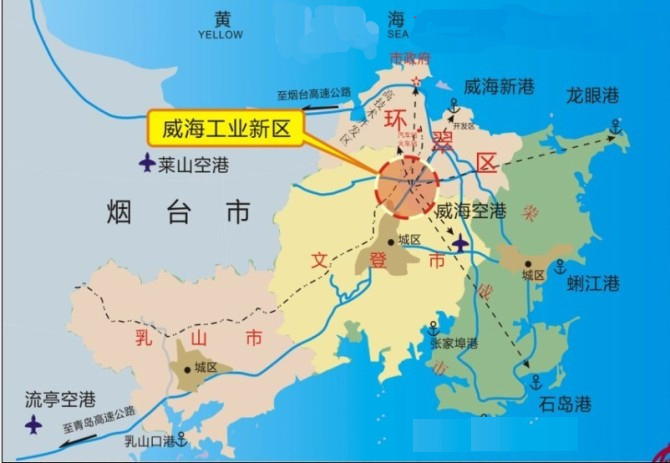 威海双岛湾2021规划图片