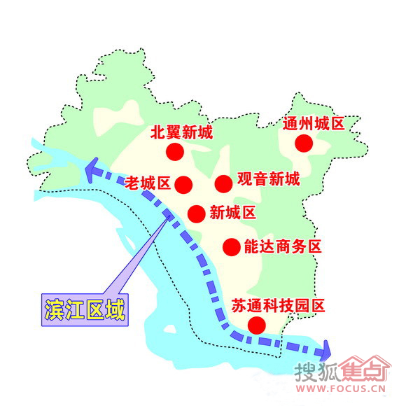 南通高点定位城市新貌 全力推进中心城市建设