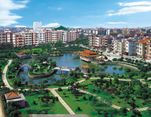 东莞市长安镇乌沙社区繁华乡村的和谐之魅