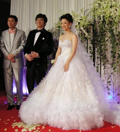 刘若英结婚现场图片