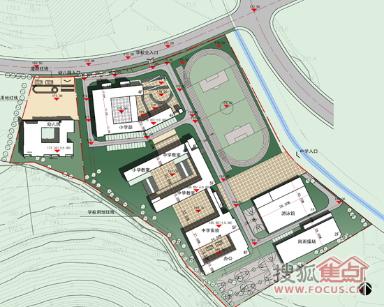 育英中学鲁能领秀城第二校区签约