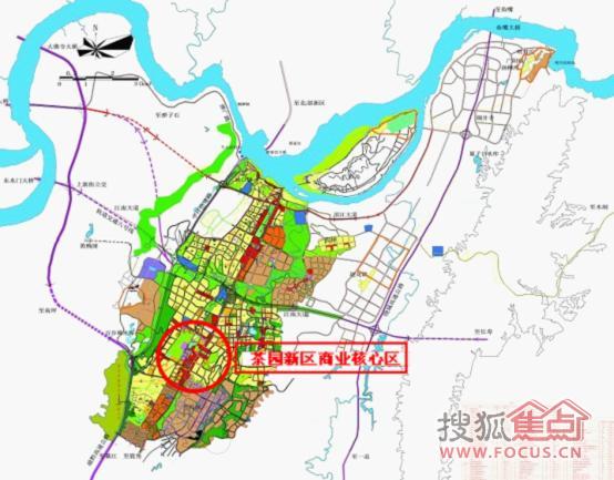 重庆茶园六纵线规划图图片