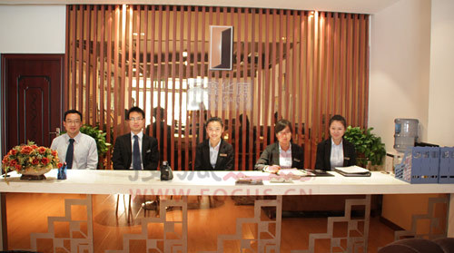 售楼处接待前台