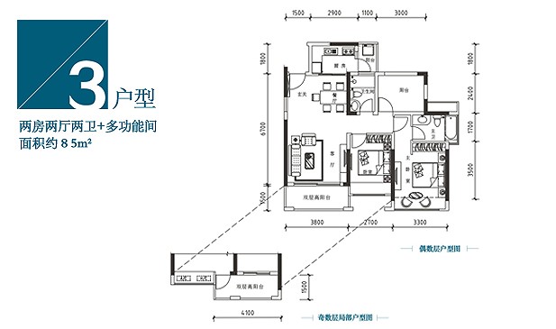 戶型點評:招商果嶺花園1-3房戶型-房產新聞-深圳搜狐焦點網