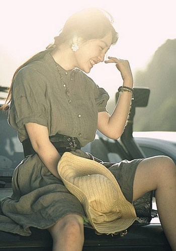 撒贝宁校花女友近照曝光容貌清纯酷似张柏芝