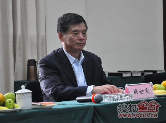 浙江省房地产协会会长唐世定