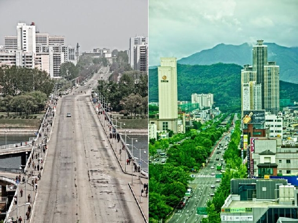 朝鲜剧变且看朝鲜与韩国震撼对比差距惊人