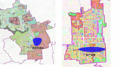 中关村大街沿线新能源及节能环保产业空间为核心,以昌平园国家工程