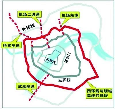 武汉四环线开建 楼市新添潜力股
