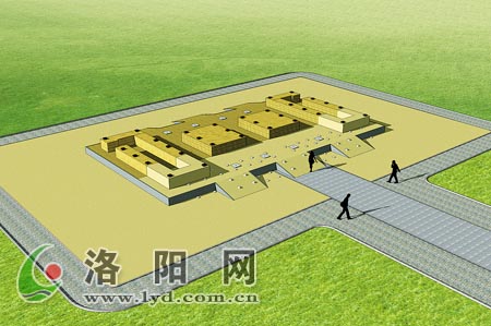 洛阳复建北魏"宫墙,宫门" 五月将呈现市民面前