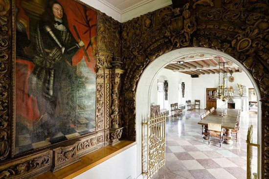 穿越时空而来 瑞典巴洛克华丽复古庄园(组图)