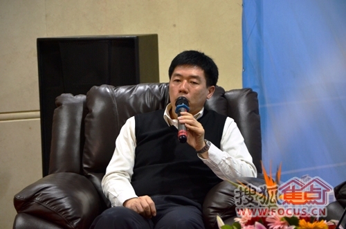 &nbsp;鞍山万科房地产开发有限公司营销总经理赵光参与讨论