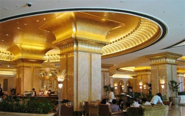 40吨黄金打造八星级酒店 极度奢华令人咋舌