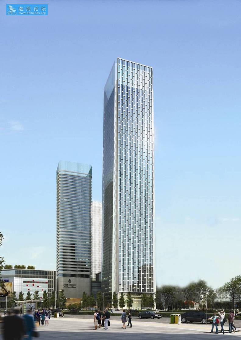 天津市区339米第一高楼后年亮相 津塔将被超越