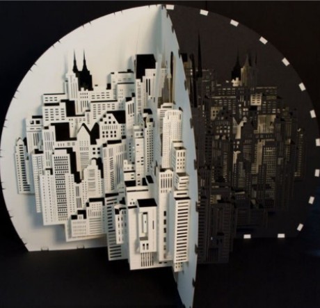 窗户,楼梯,走廊……一个不少,这么精致巧妙,很难想象这些"高楼大厦"都