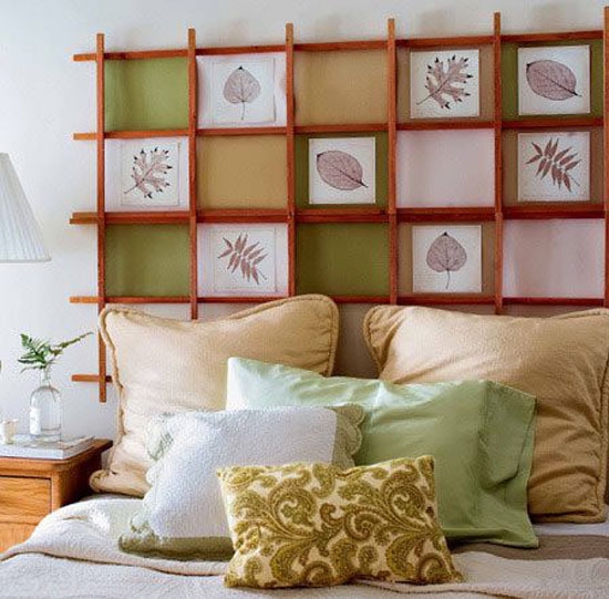 创意diy床头背景墙设计 温馨卧室床品 - 家居装修 - 罗源湾之窗