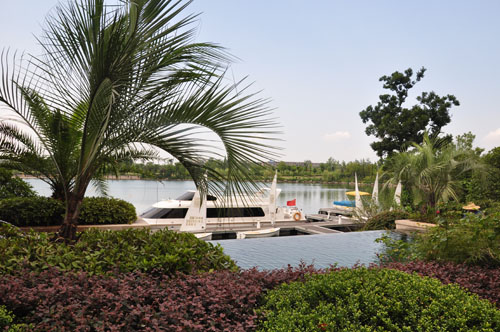 中国杭州最美售楼处之东海闲湖城