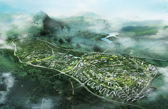 大连国际生态卫星城首期投资200亿元