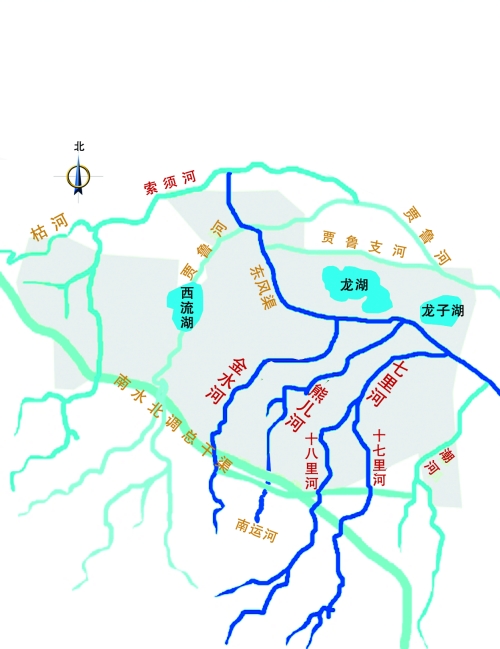 郑州东风渠全程地图图片