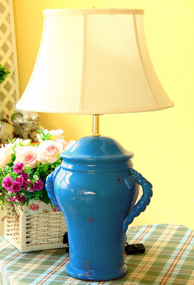 14款地中海台灯点亮夏日沁凉角落