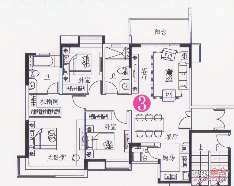 楼盘单位:云山诗意桃源居1号2梯301单位 建筑面积:119平方米 套内面积