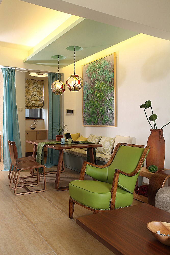 12万装修89平米小复式 清新简约风格家(图)-新闻中心-搜狐家居