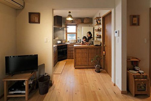 小空间大利用 20平日式古朴小户型装修