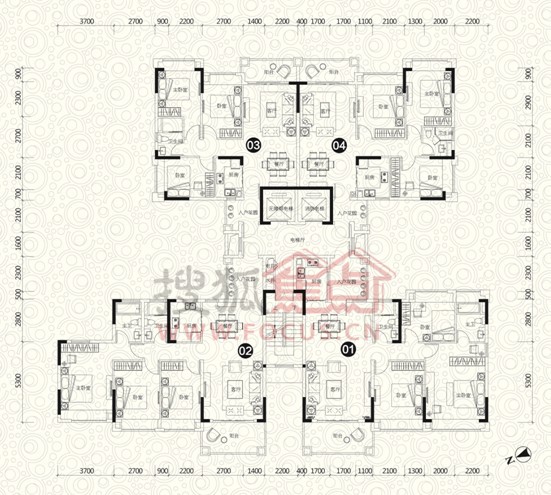 【荔湖居】17座戶型鑑賞圖