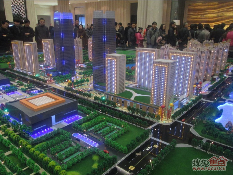 蚌埠绿地中央广场正式营销中心启用 引爆全城