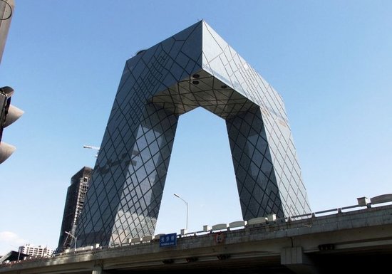 人民日报新大楼遭网友吐槽:与央视大楼绝配-房产新闻-广州搜狐焦点网