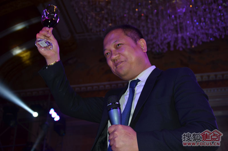 &nbsp;兰州城关万达广场总经理王顺成致祝酒辞
