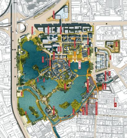 广州公示西关广场项目规划千年泮塘不会大拆大建