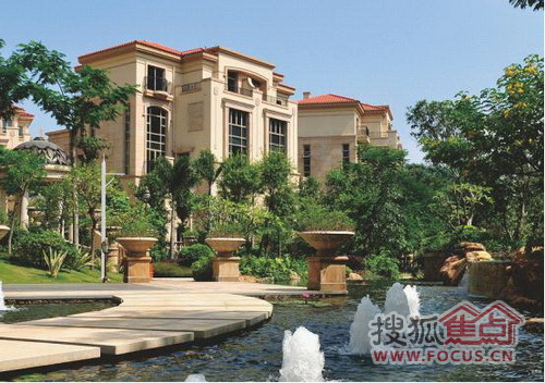 区最后的一块别墅用地项目, 由豪宅专家鸿荣源集团倾力打造的熙园山院