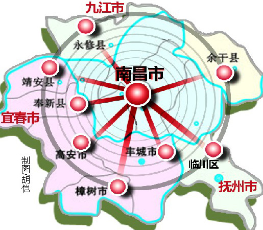 南昌九江宜春抚州协商共融抱团发展打造一圈两化