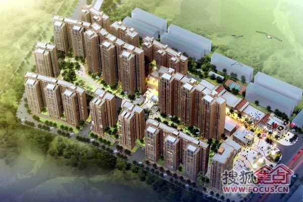 高要蔚蓝国际整体效果图