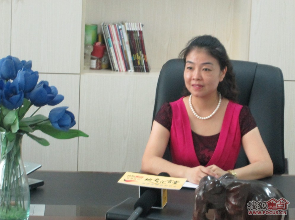 蚌埠瑞泰房产开发公司总裁李继红接受搜狐蚌埠独家专访