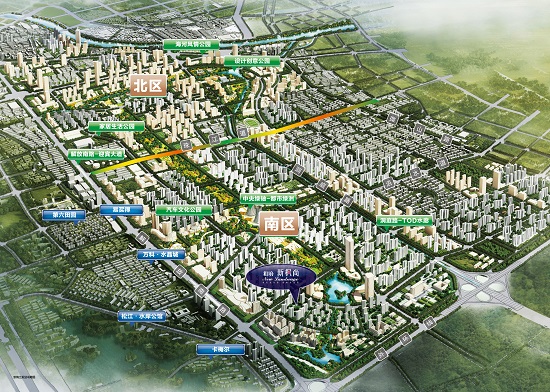 天津建设重心南移新梅江生态板块崛起