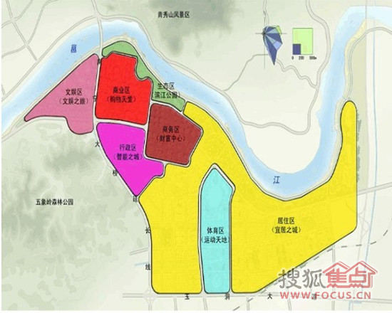 据搜狐焦点网日前报道,经过7年的发展,南宁五象新区"再造一个新南 