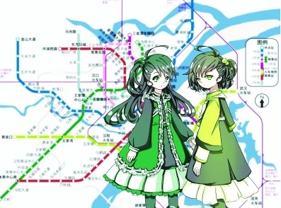 武汉地铁拟人漫画网上走红