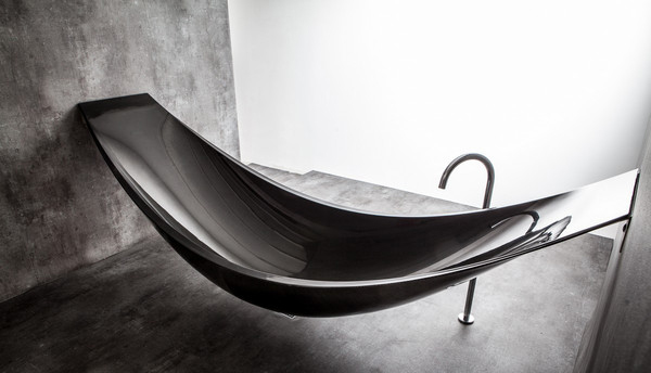 舒适生活尽在高端吊床式浴缸