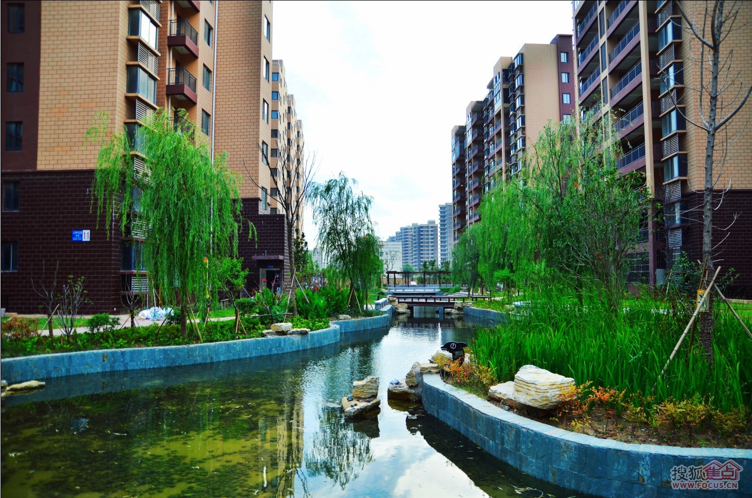 外滩花园小区实景