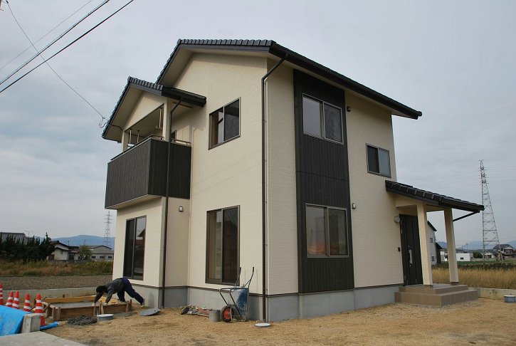 日本农村自建房实拍图图片