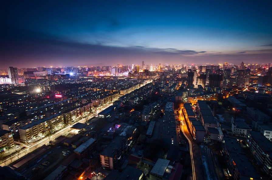 令人瞠目的太原美景图