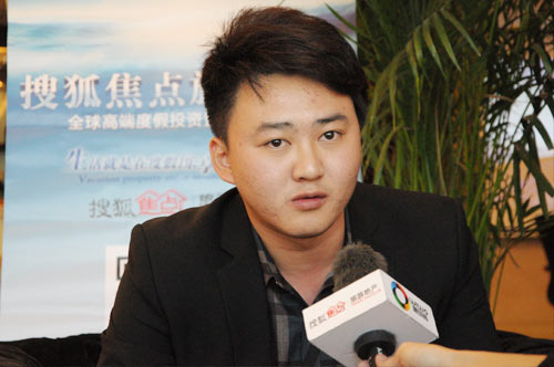 龙湾·雨林谷案场经理王哲先生