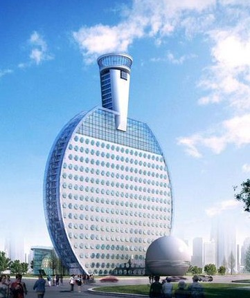 老外眼中的中国十大最丑建筑 人民日报大楼上榜