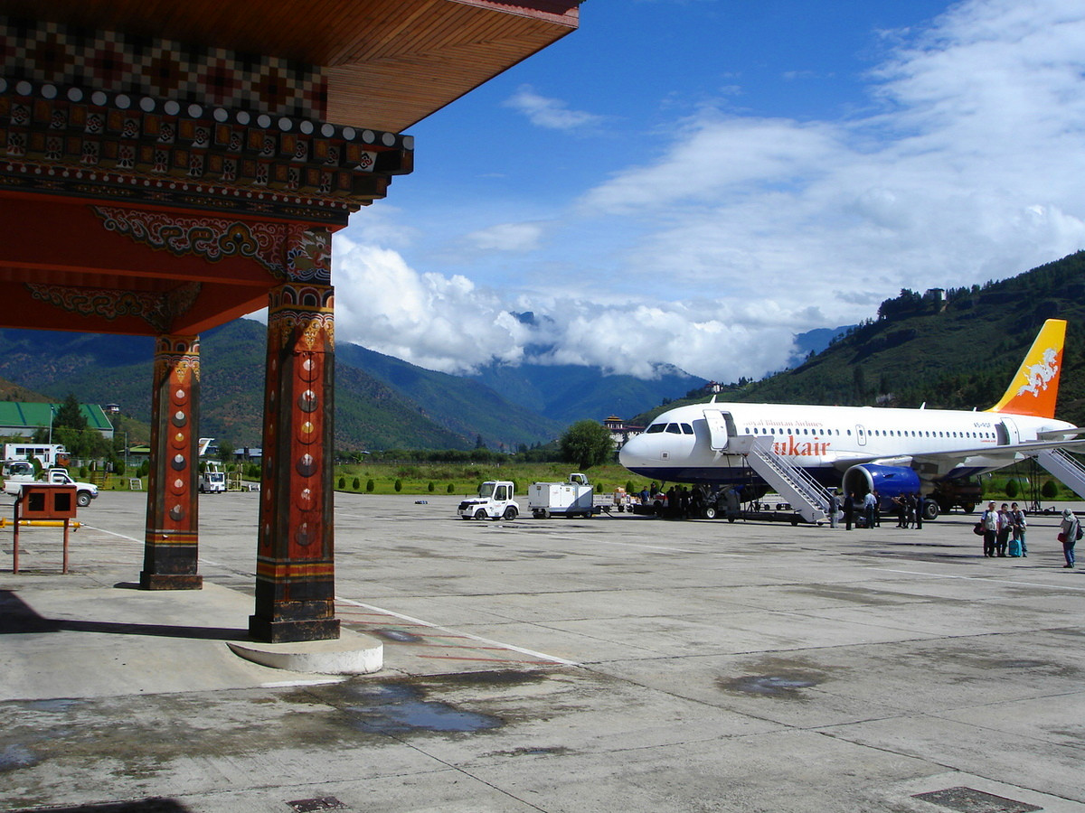 不丹机场图片